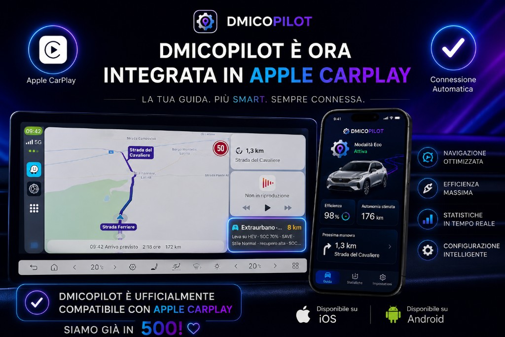 Anteprima DMi Copilot — Apple CarPlay e guida smart BYD DM-i