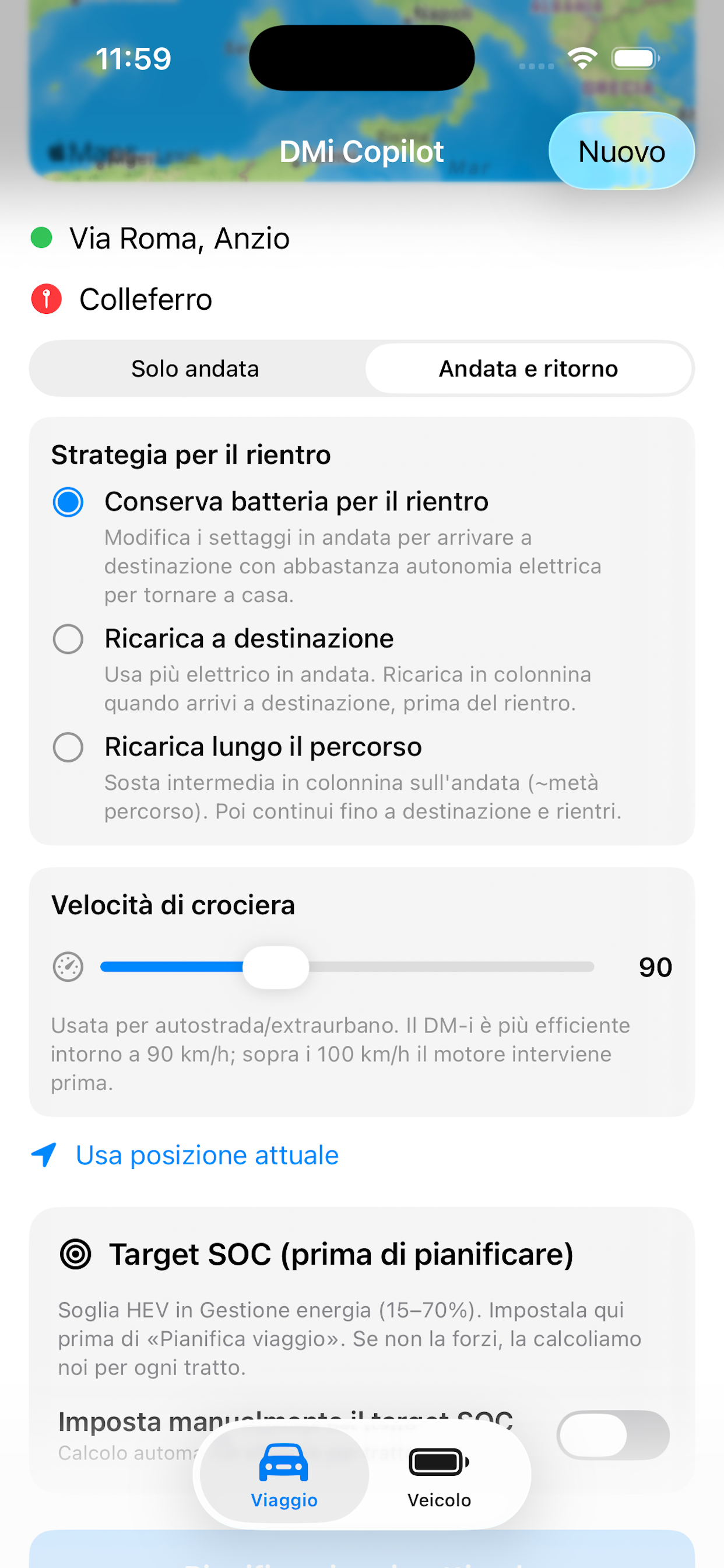 Profilo veicolo BYD DM-i
